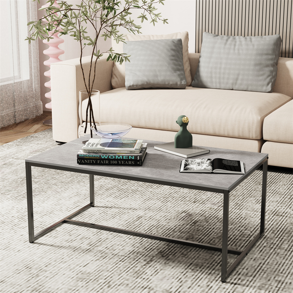 Rectangular Marble Coffee Table_3