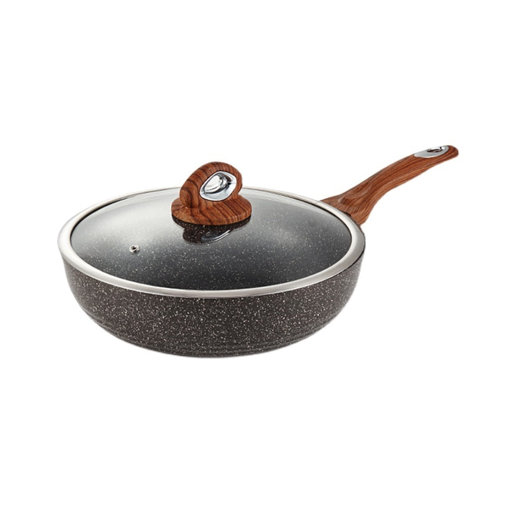 Justcook 30cm Marble Wok Stirfry Pan