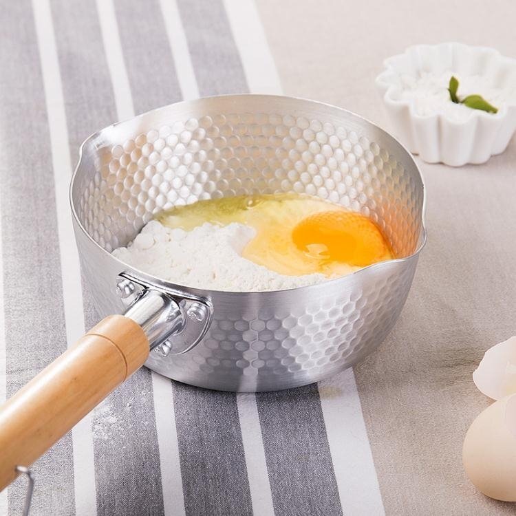 Justcook 20cm Japanese-style Stainless Steel Xueping Pot White Handle