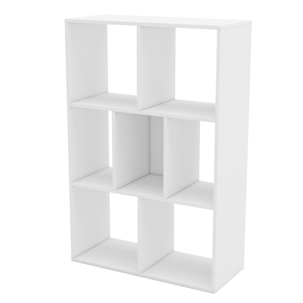 12 Cube Storage Organiser - Wooden Bookcase Cabinet Bookshelf