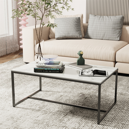 Rectangular Marble Coffee Table_6