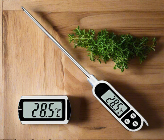 Digital Cooking Kitchen Thermometer Food BBQ Meat Water Temperature Probe Gauge