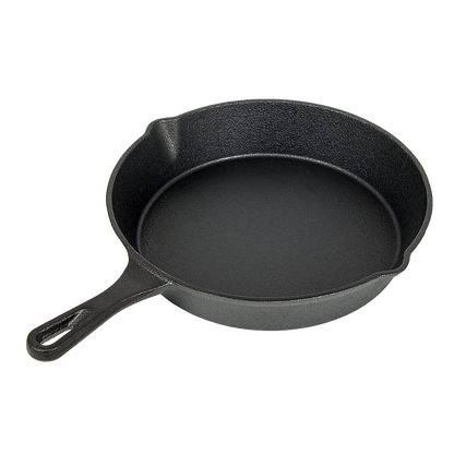 Pre Seasoned Cast Iron Skillet Fry Pan Set | 3 Pcs Frying Pan Set