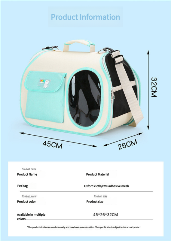 Navy blue Colors Pet Carrier Backpack | Breathable Cat Carrier Backpack with Transparent Window
