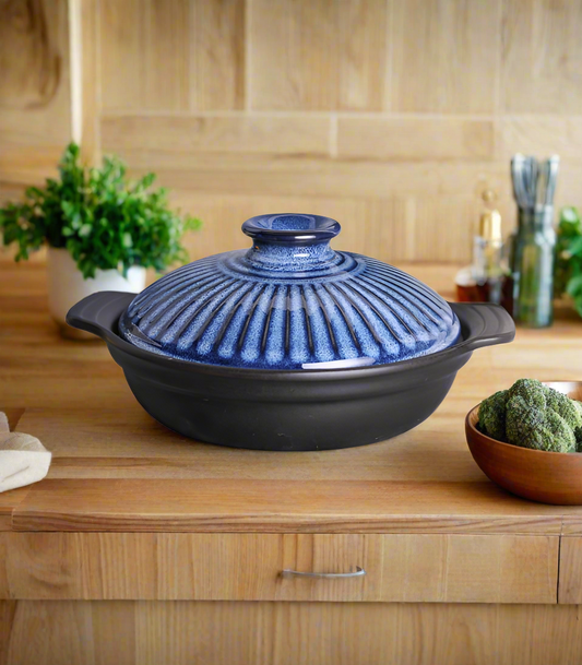 Color King Casserole with Lid Blue (1600ML)
